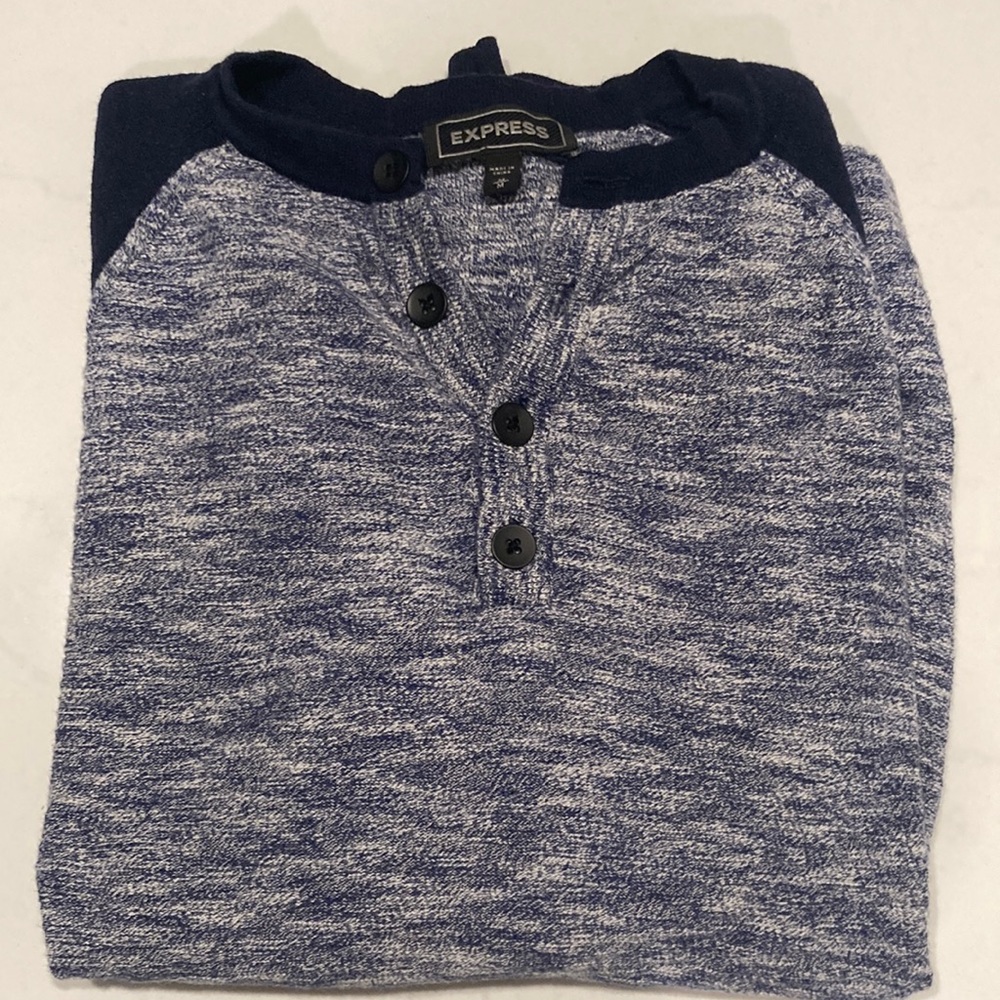 Express Long Sleeve Henley
